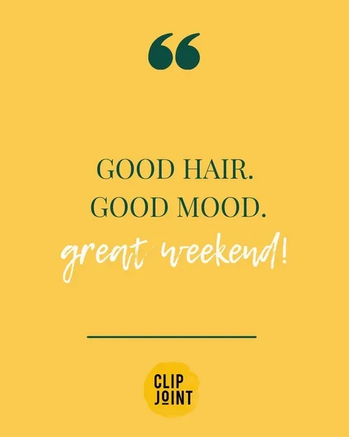 sound like the perfect combo to us!

See ya in the salon tomorrow 👋🏻