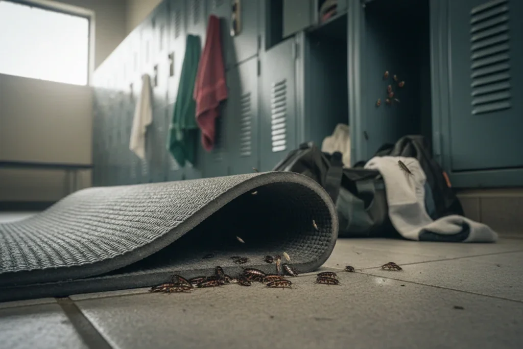 Gym and Fitness Studio Pest Control: Locker Rooms, Mats, and the Bugs You Don’t See
